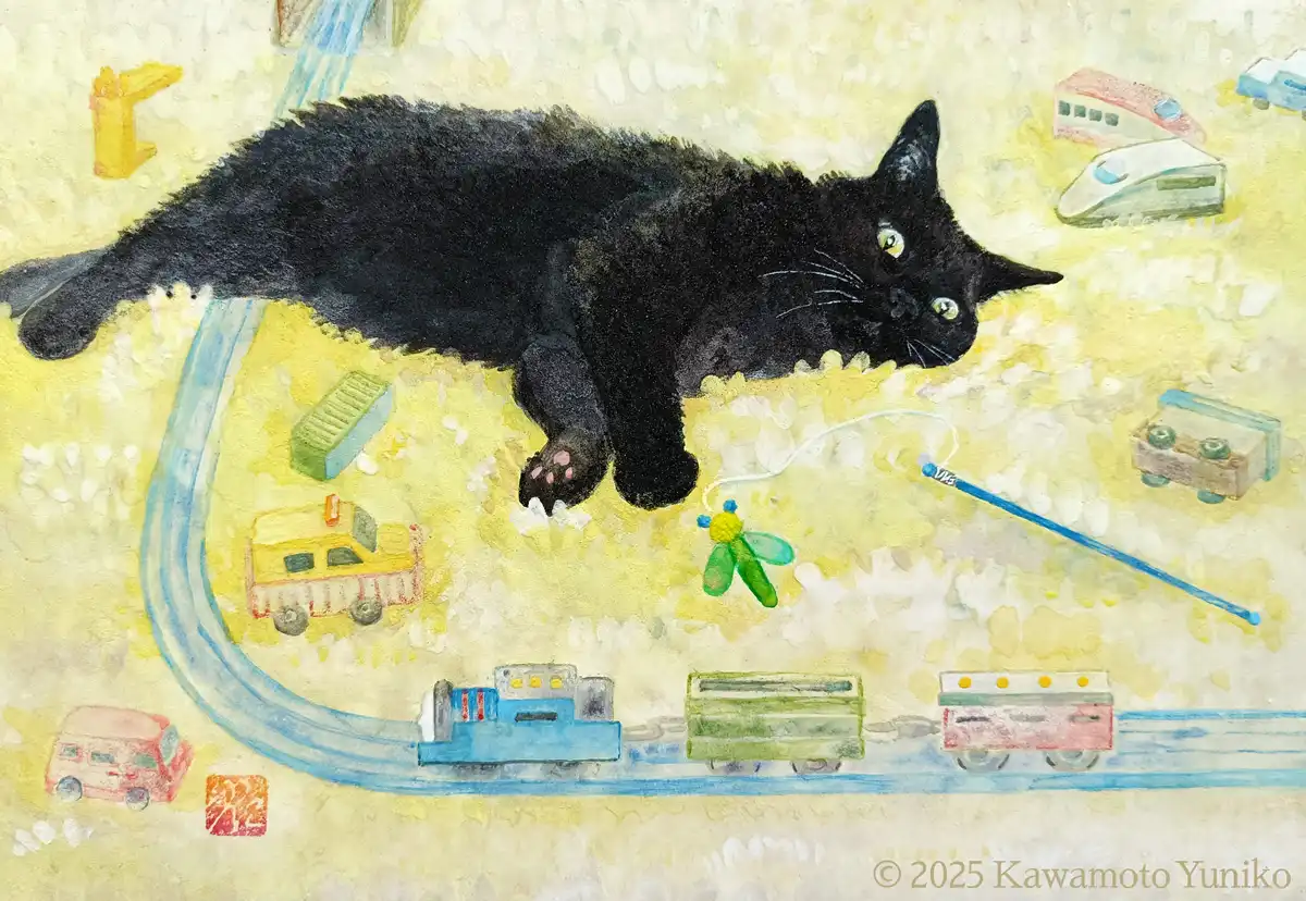 きょうも遊んで、きょうも寝る